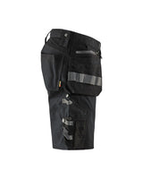 Blåkläder 1598 Stretch Handwerkershorts – schwarz