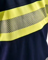 Blåkläder 3337 Warnschutz T-Shirt – marine/gelb