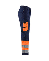 Blåkläder 1584 Warnschutz Bundhose HIGH-VIS – orange/marine