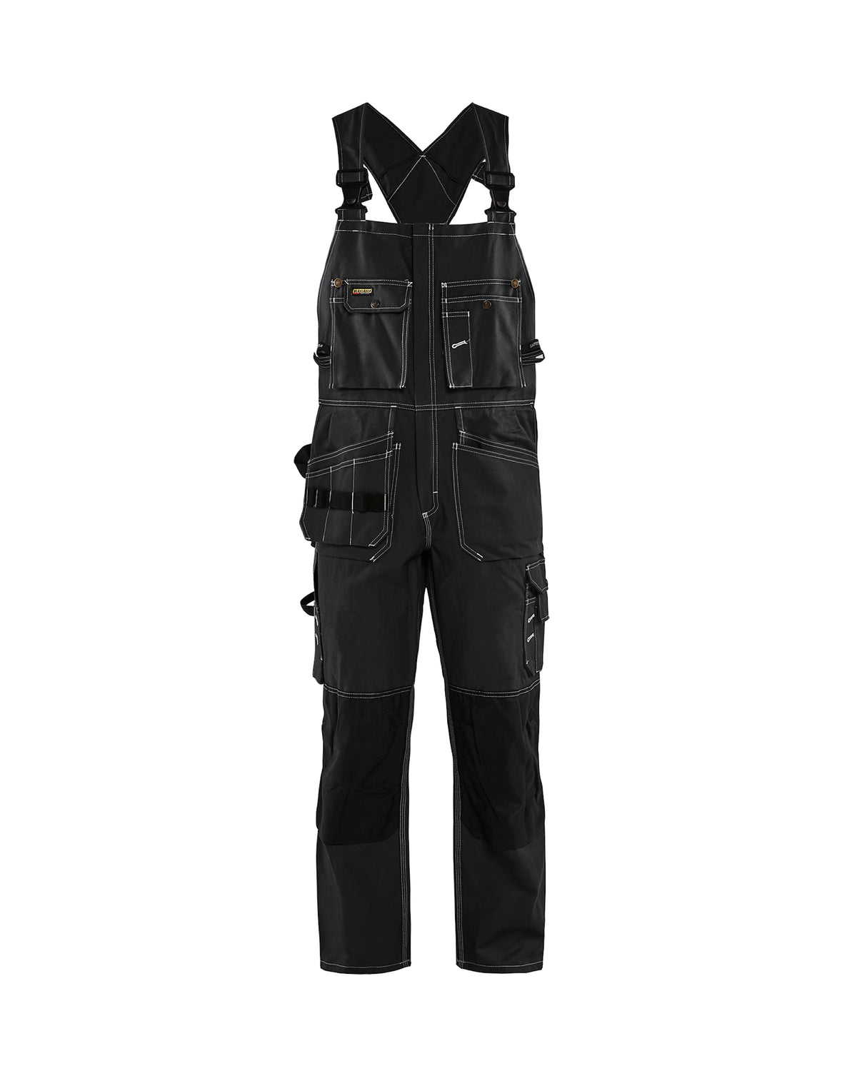 Blåkläder 2600 100% BW Handwerker-Latzhose – schwarz