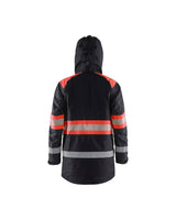 Blåkläder 4485 Warnschutz Winterparka Kl. 1 – schwarz/rot