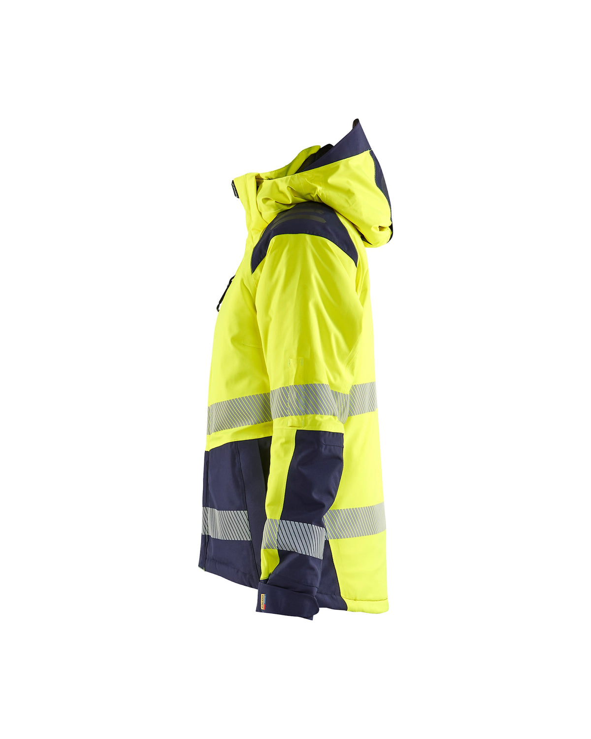 Blåkläder Damen 4456 Warnschutz Winterjacke Kl 2 – gelb/marine