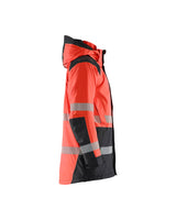 Blåkläder 4457 Warnschutz Winterparka Kl. 3 – rot/schwarz