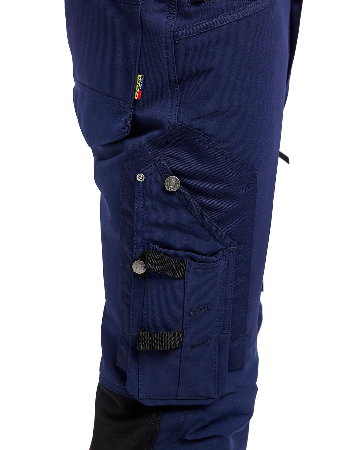 Blåkläder 1193 Warnschutz Stretch-Bundhose Kl. 1 – marine/orange