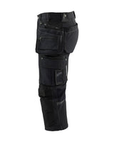 Blåkläder 1797 Stretch Handwerker-Piratenhose schwarz – schwarz