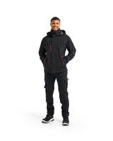 Blåkläder 4483 Softshelljacke – schwarz/rot