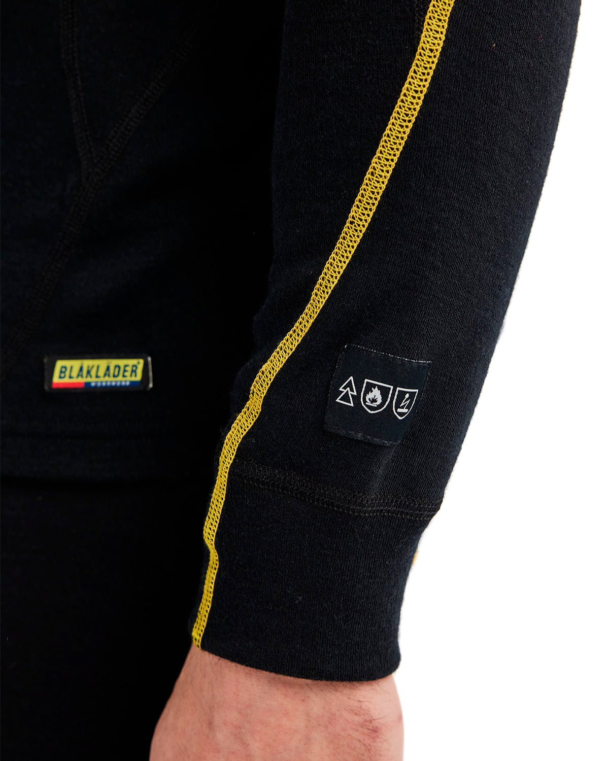 Blåkläder 4794 Multinorm Merino Unterhemd schwarz – schwarz