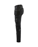 Blåkläder Damen 7192 Stretch Handwerkerhose – schwarz/gelb