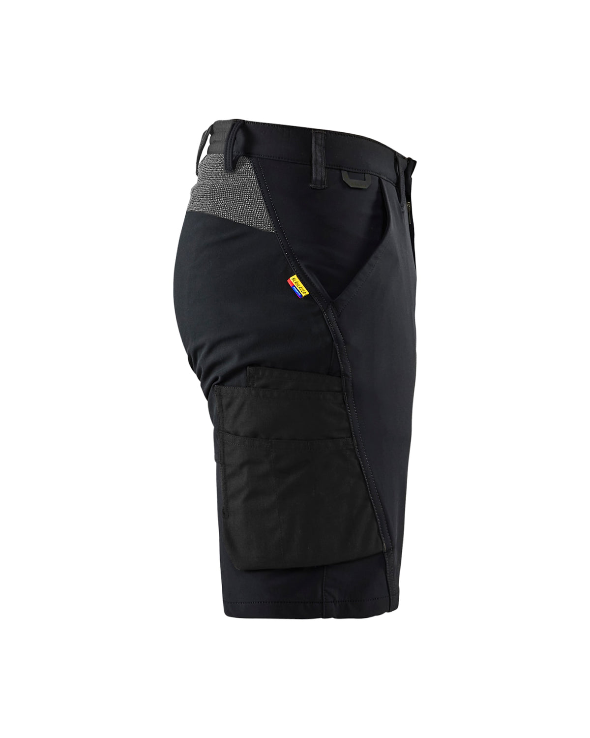 Blåkläder 1423 Stretch Service-Shorts – schwarz/dunkelgrau