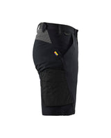 Blåkläder 1423 Stretch Service-Shorts – schwarz/dunkelgrau