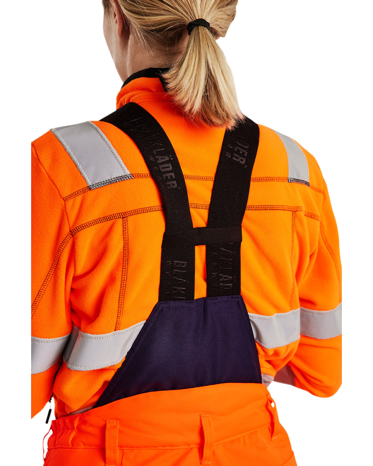 Blåkläder Damen 7885 Warnschutz-Winterhose – orange/marine