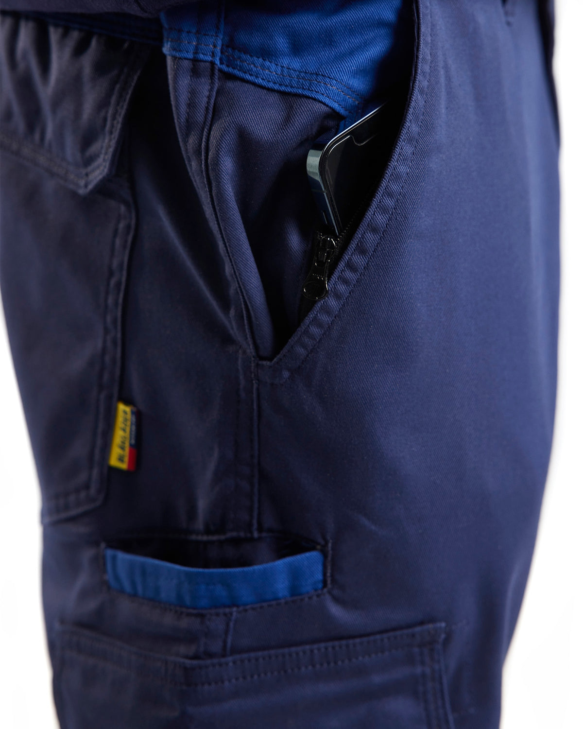Blåkläder 1448 Industrie Stretch Bundhose – marine/kornblau