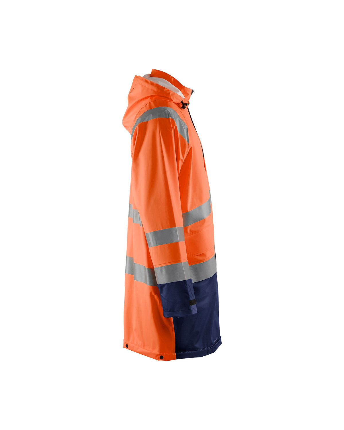 Blåkläder 4324 Level 1 Warnschutz Regenmantel – orange/marine