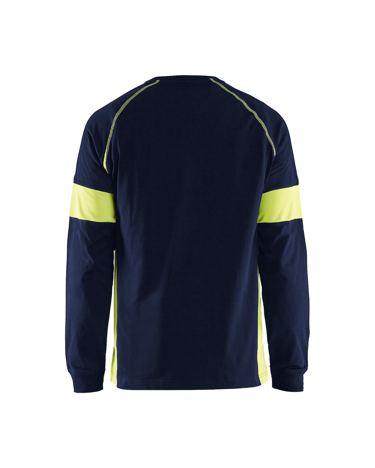 Blåkläder 3520 Langarmshirt – marine/gelb
