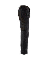 Blåkläder X1500 Softshell-Handwerkerhose schwarz – schwarz
