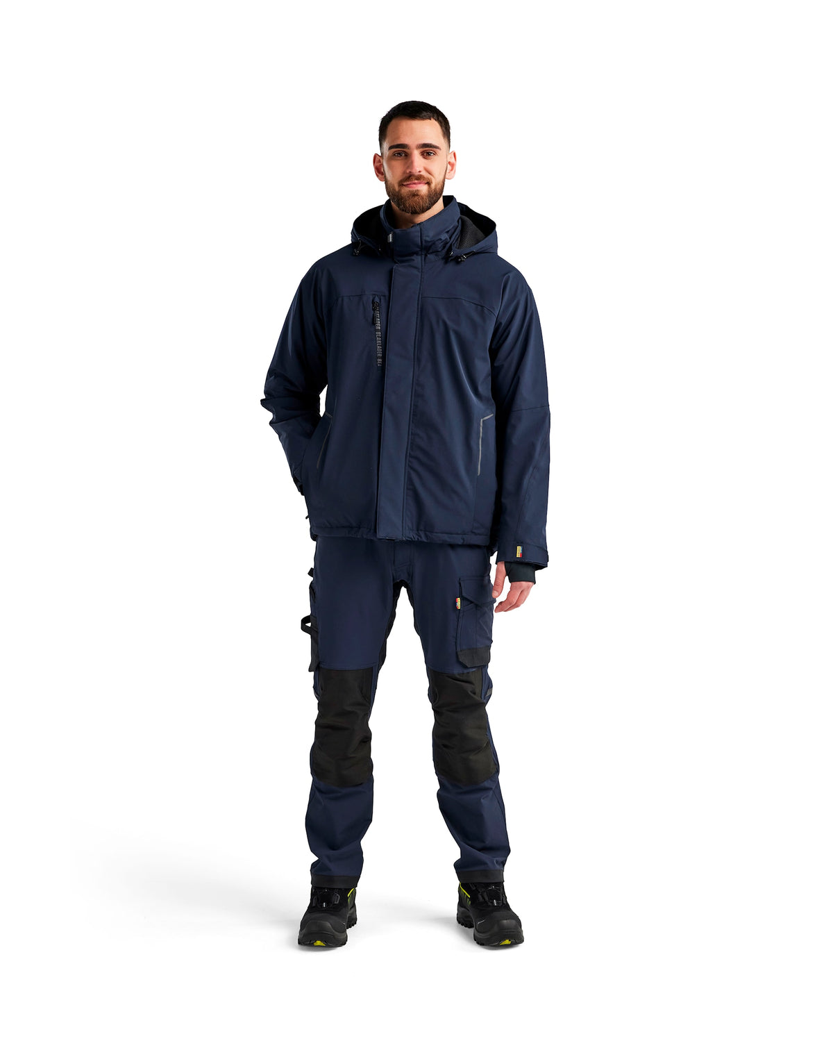 Blåkläder 4484 Stretch Winterjacke – dunkelmarine/schwarz