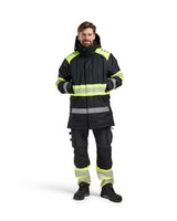 Blåkläder 4485 Warnschutz Winterparka Kl. 1 – schwarz/gelb