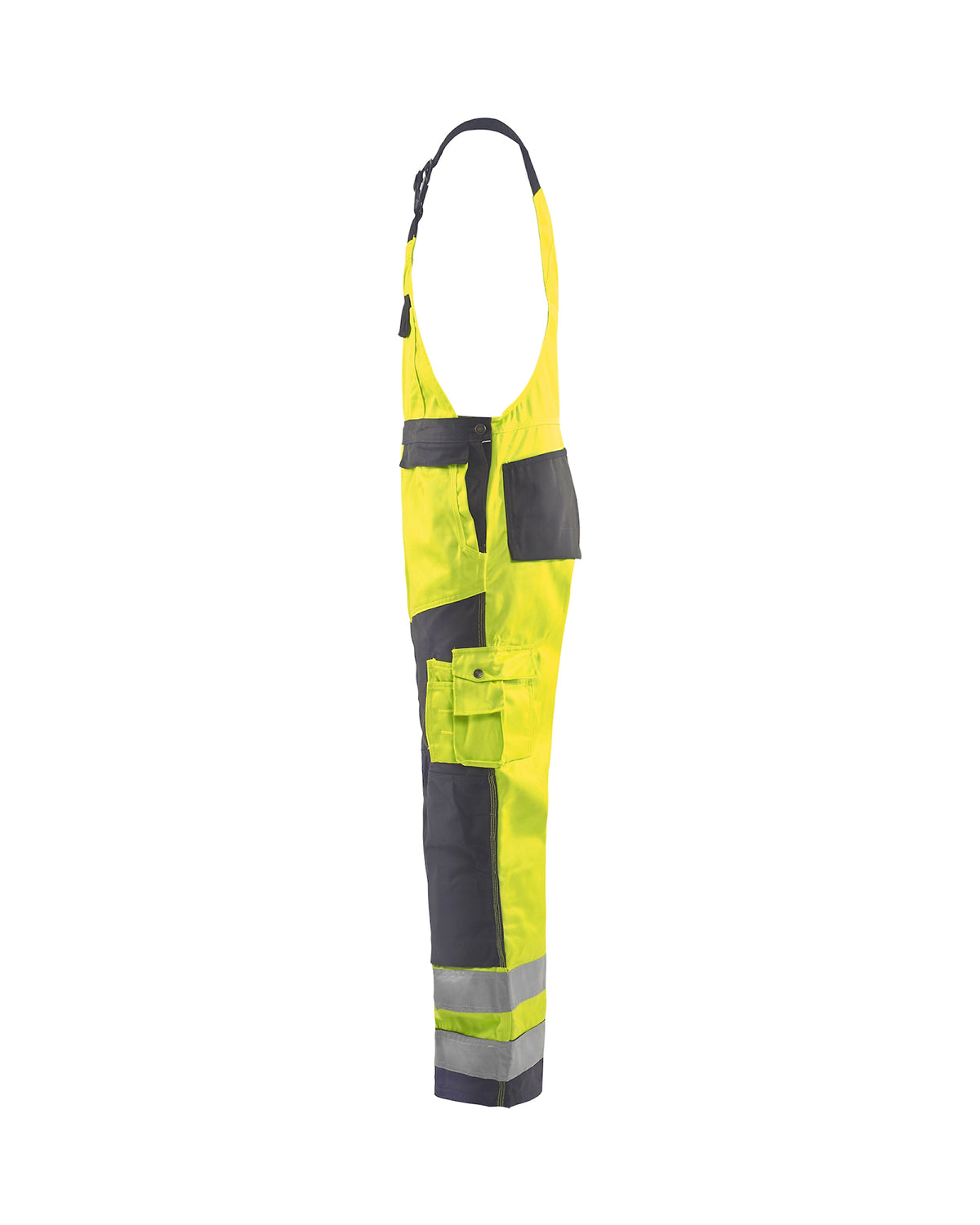 Blåkläder 2660 Warnschutz Latzhose – gelb/mittelgrau