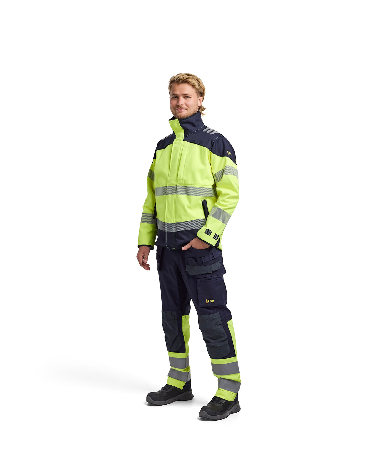 Blåkläder 4948 Multinorm Softshelljacke gelb – gelb