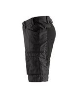 Blåkläder 1449 Service-Shorts Stretch – schwarz