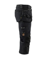 Blåkläder 1797 Stretch Handwerker-Piratenhose schwarz – schwarz