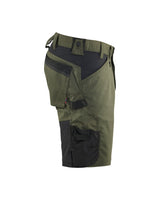 Blåkläder 1753 Arbeitsshorts – waldgrün/schwarz