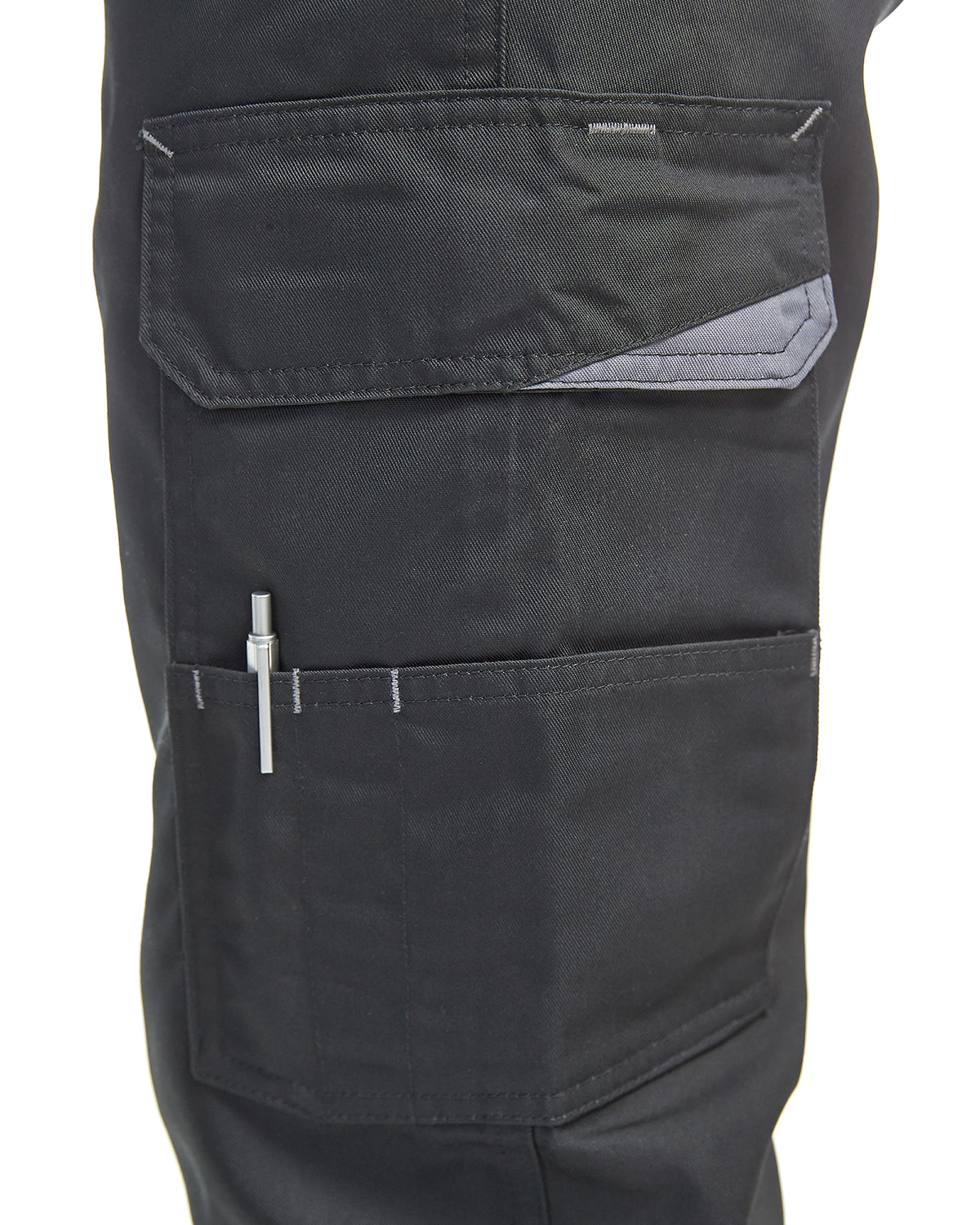 Blåkläder 1404 Arbeitsbundhose Industrie – schwarz/grau
