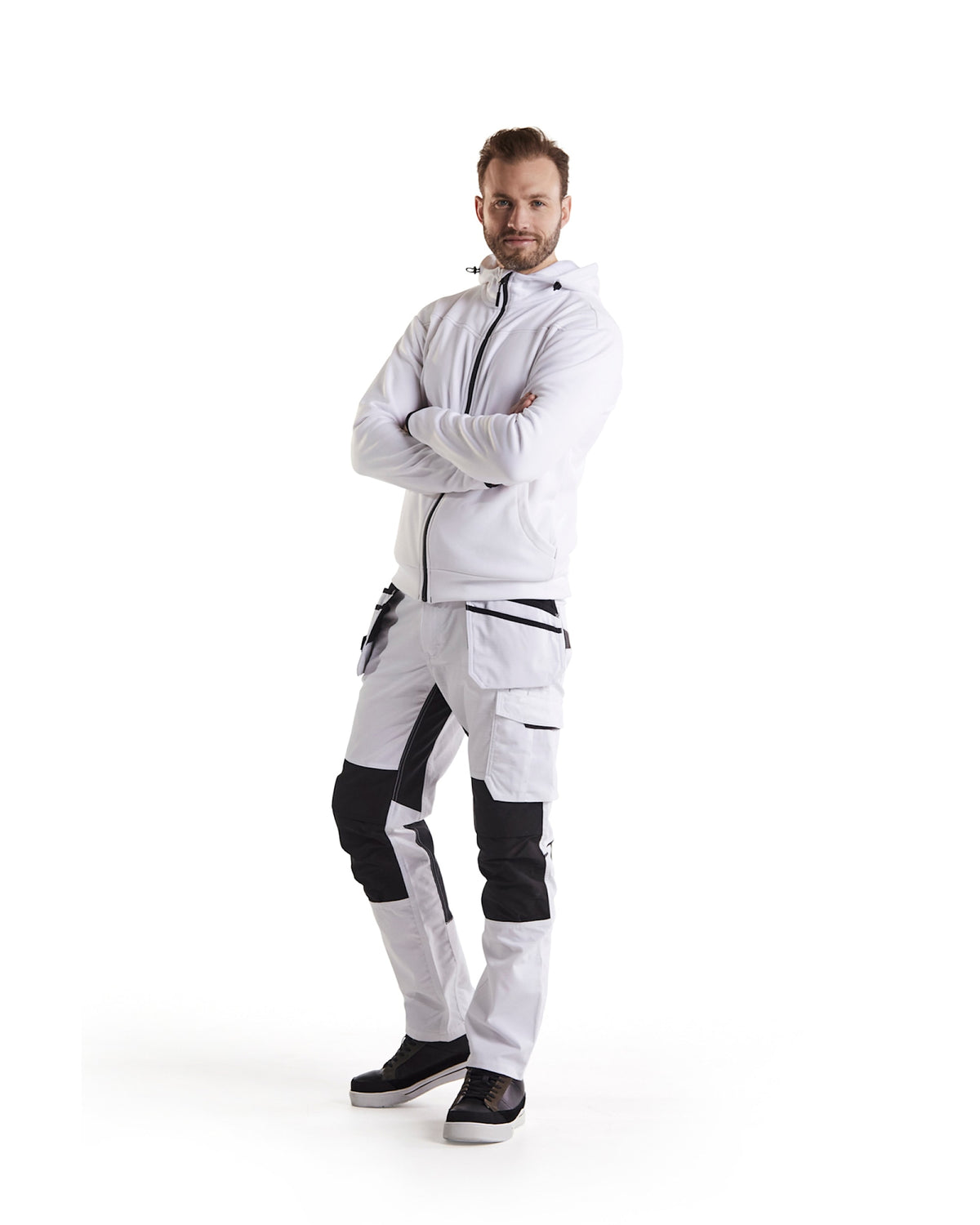 Blåkläder 1096 Maler-Bundhose mit Stretch weiß – weiß