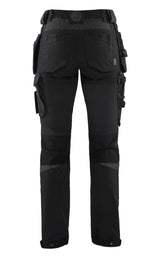 Blåkläder Damen 7192 Stretch Handwerkerhose – schwarz/dunkelgrau