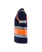 Blåkläder 3421 Warnschutz T-Shirt – marine/orange