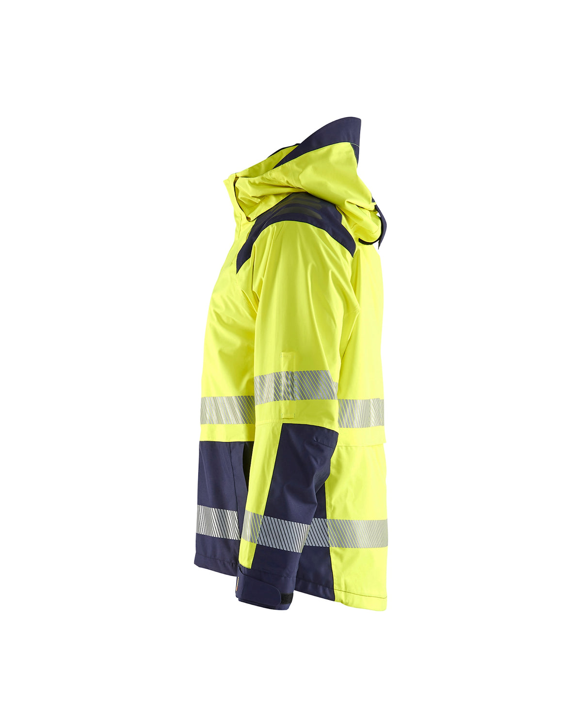 Blåkläder 4435 Warnschutz Regenjacke Kl. 3 – gelb/marine