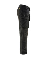 Blåkläder 1469 Nageltaschen Stretch Servicehose schwarz – schwarz